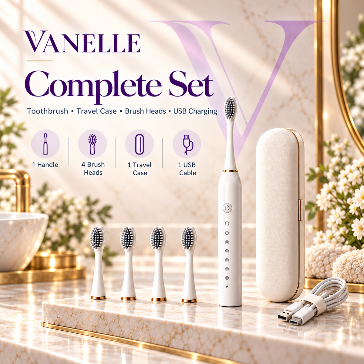 Vanelle Smart Electric Toothbrush